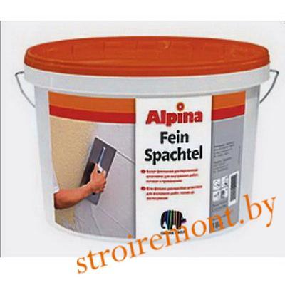 Шпатлевка Альпина Fein-spachtel готовая к применению 4,5 кг